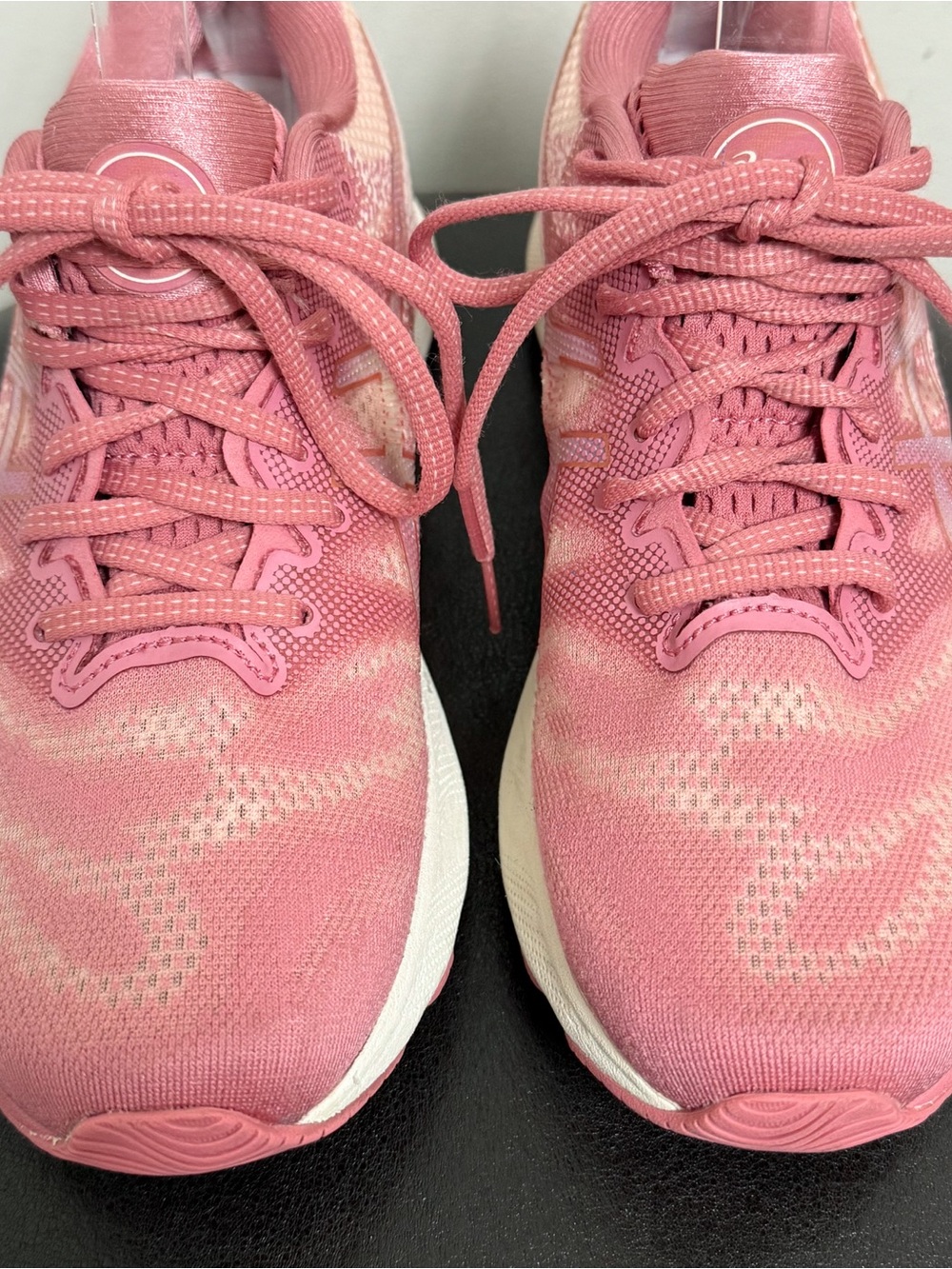 Asics Gel Nimbus 23 Smokey Rose Pure Bronze Pink Cream Running Sneakers 9 - Picture 5 of 12
